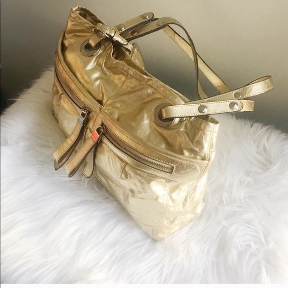 B Makowsky Leather handbag - Picture 4 of 8